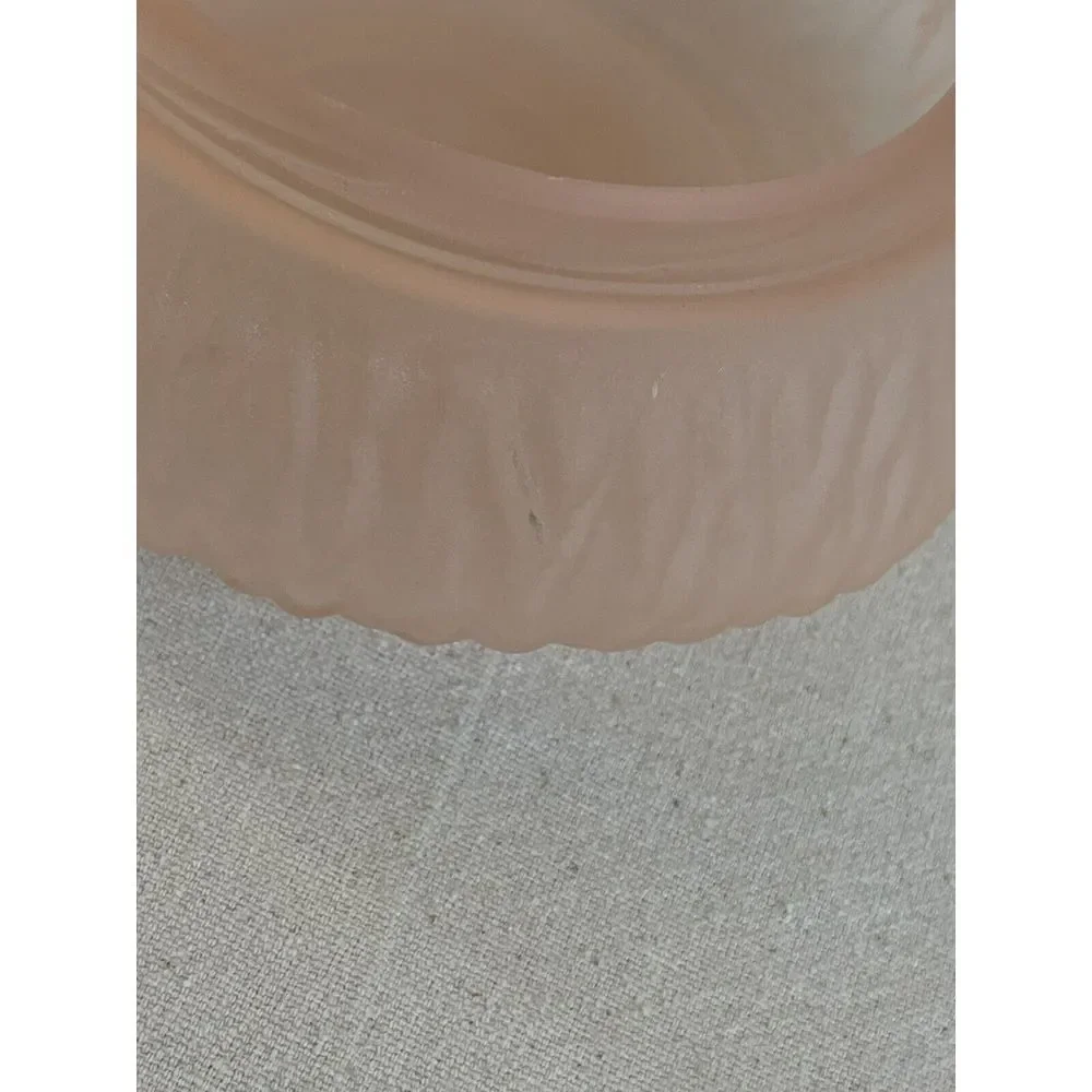 Vintage‎ L.E. Smith Glass Pink Elephant Trinket Box or Powder Jar c.1935